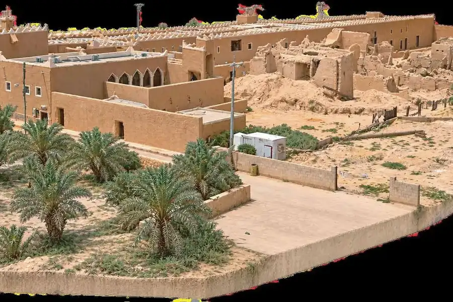 تصور مستقبلي: مجسم ثلاثي الأبعاد لحي البلاد يوضح عناصر المرحلة الأولى